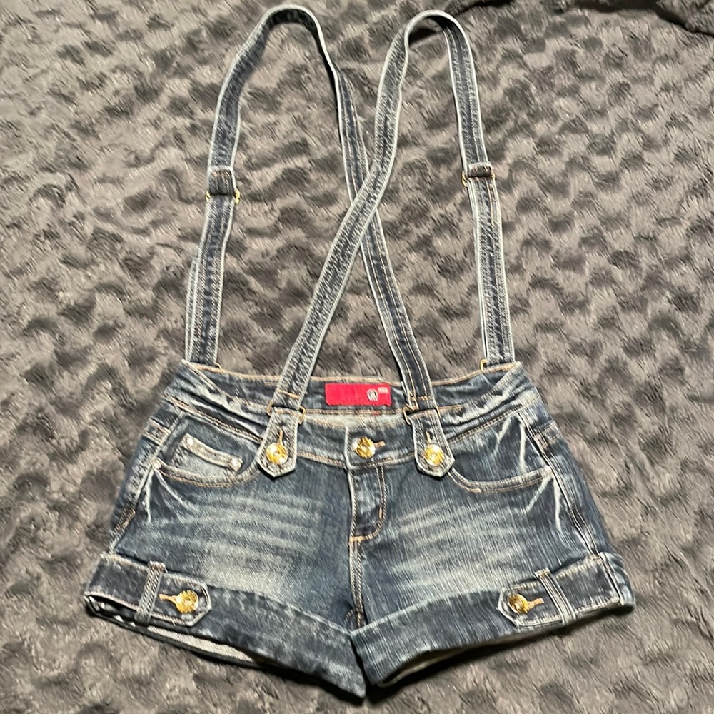 Used Jean Shorts Overalls - M